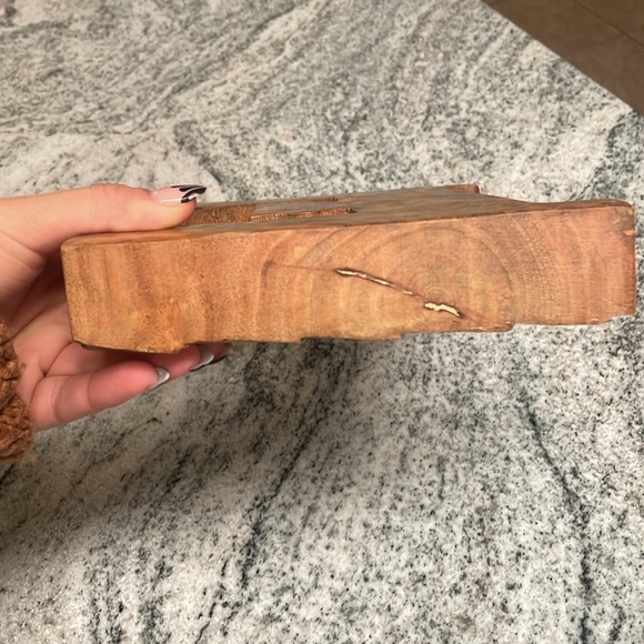 Wooden letter E - Picture 5 of 5